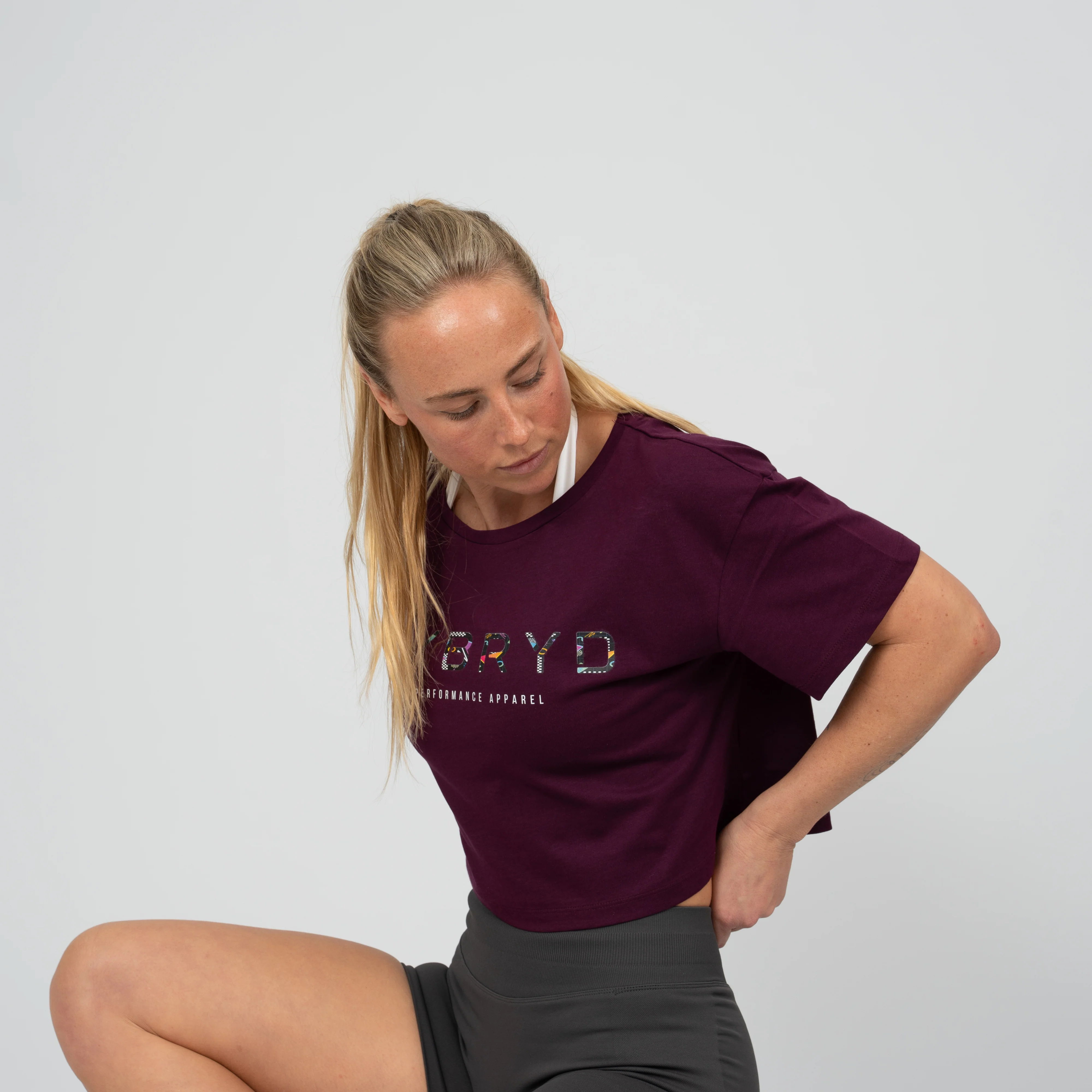 Logo Infill Crop Tee - Image 7
